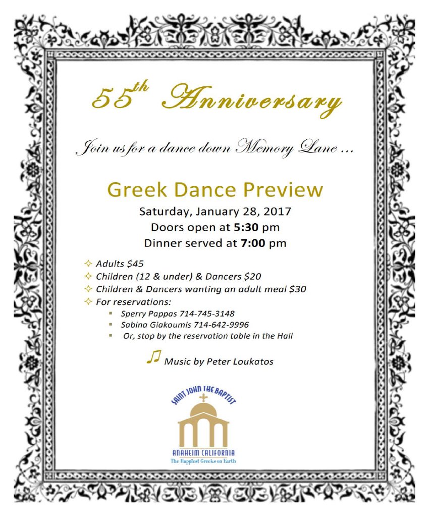 [55th Aniversary Dance at Anaheim, California]