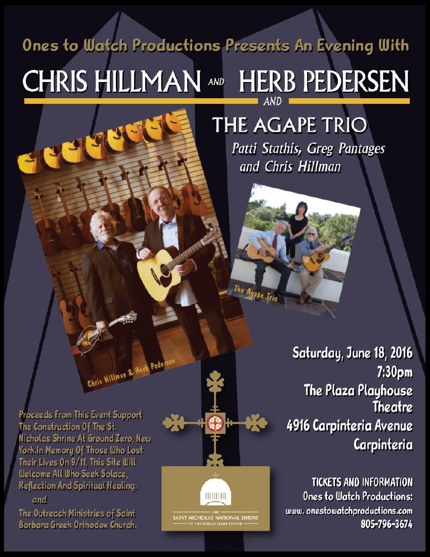 [Chris Hillman Concert in Carpinteria, California]