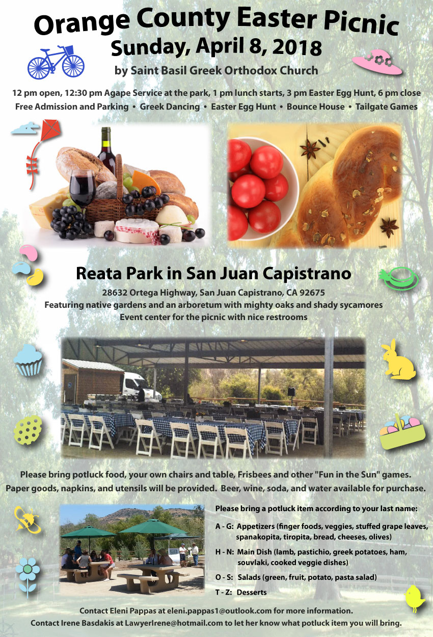 [Orange County Easter Picnic in San Juan Capistrano, California]