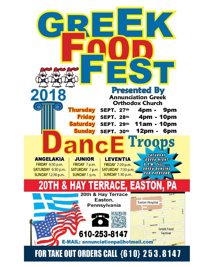 [Easton Greek Festival in Easton, Pennsylvania]