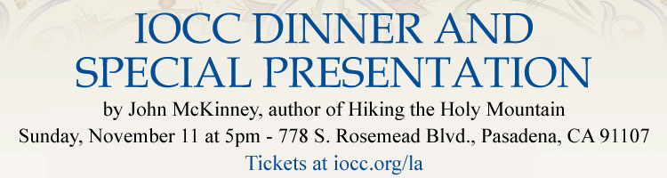 [IOCC Benefit Dinner in Pasadena, California]