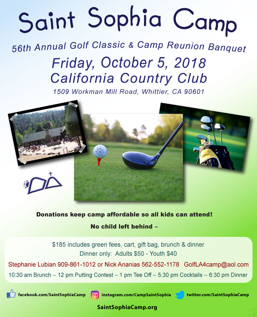 [Saint Sophia Camp Golf Tournament]