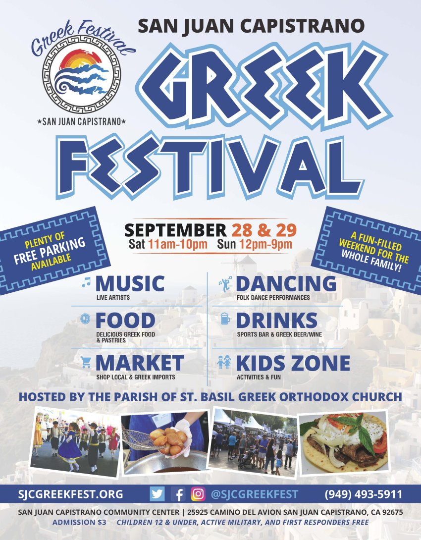 [San Juan Capistrano, California Greek Festival]